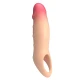 DARNELL - Husă penis cu efect realist, Negru