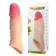 DARNELL - Husă penis cu efect realist, Negru