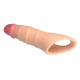 DARNELL - Husă penis cu efect realist, Negru