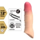 DARNELL - Husă penis cu efect realist, Negru