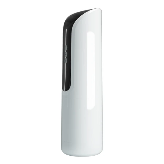 Masturbator automat cu împingere și rotație, LED, USB
