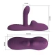Vibrator sit-down din silicon cu efect termic și telecomandă