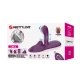Vibrator sit-down din silicon cu efect termic și telecomandă