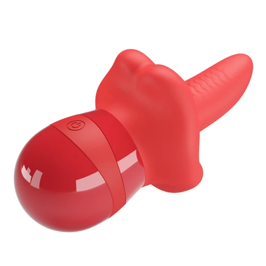 Vibrator tip limbă cu mișcare orbitală, Roz