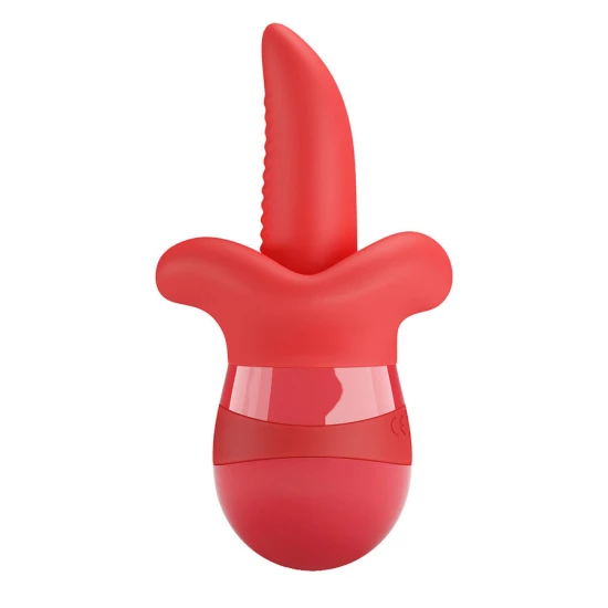 Vibrator tip limbă cu mișcare orbitală, Roz