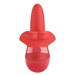 Vibrator tip limbă cu mișcare orbitală, Roz