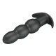Plug anal vibrator, Negru
