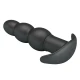 Plug anal vibrator, Negru