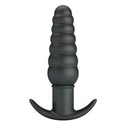 Plug anal vibrator, Negru