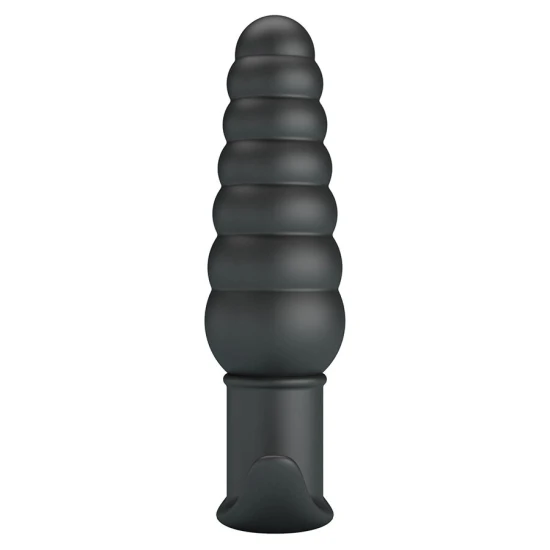 Plug anal vibrator, Negru