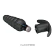 Plug anal vibrator, Negru