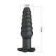 Plug anal vibrator, Negru