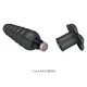 Plug anal vibrator, Negru