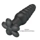 Plug anal vibrator, Negru