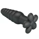 Plug anal vibrator, Negru