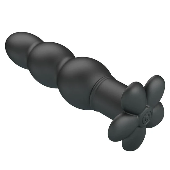JADIER - Plug anal vibrator, Negru