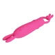 VIBRATOR DELIA RABBIT CU INEL DE REZISTENȚĂ, Roz