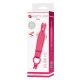 VIBRATOR DELIA RABBIT CU INEL DE REZISTENȚĂ, Roz