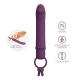 Vibrator tip stilou cu inel de rezistență, Roz