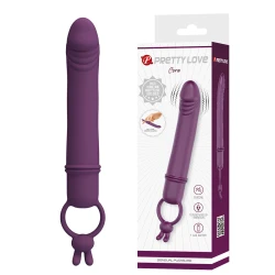 Vibrator tip stilou cu inel de rezistență, Roz