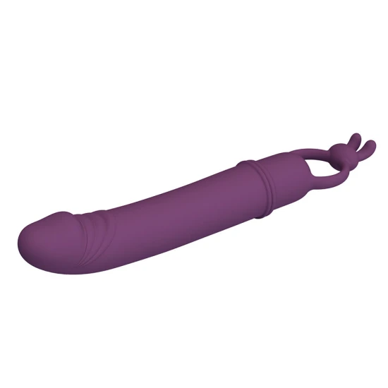 Vibrator tip stilou cu inel de rezistență, Roz
