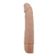 Dildo realist flexibil cu vibrații din material premium, negru