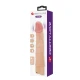 Dildo realist flexibil cu vibrații din material premium, negru