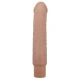 Dildo realist flexibil cu vibrații, material de calitate, negru