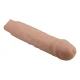 Dildo realist flexibil cu vibrații, material de calitate, negru