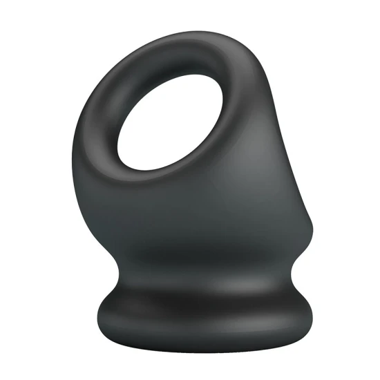 Inel suport penis și testicule, Negru