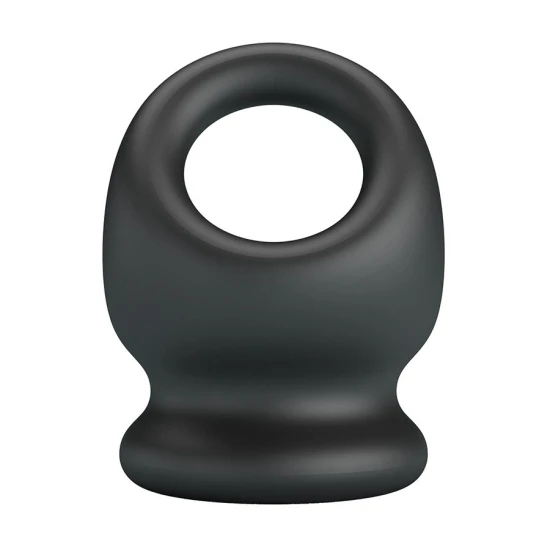 Inel suport penis și testicule, Negru