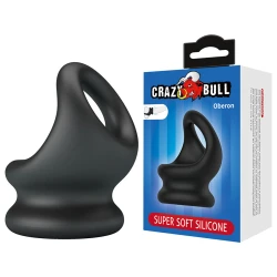 Inel suport penis și testicule, Negru