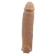 Manson penis cu vibrator clitoridian din TPR, negru