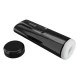 Masturbator Vibrant - Suction și Vibrații, Negru, Unic