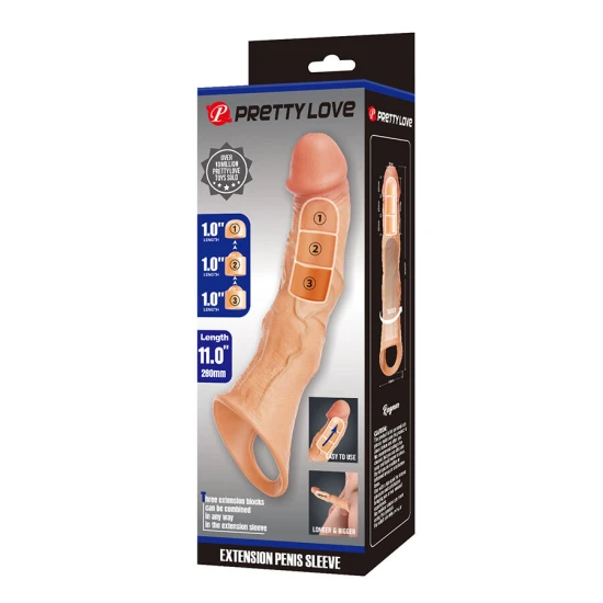 Manson extensie transparent din material body-safe, universal
