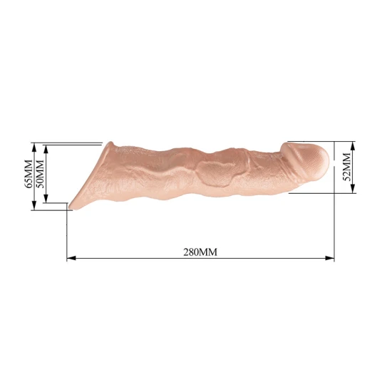 Manson extensie transparent din material body-safe, universal