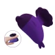 Mini vibrator cu clip, Dolphin, Violet