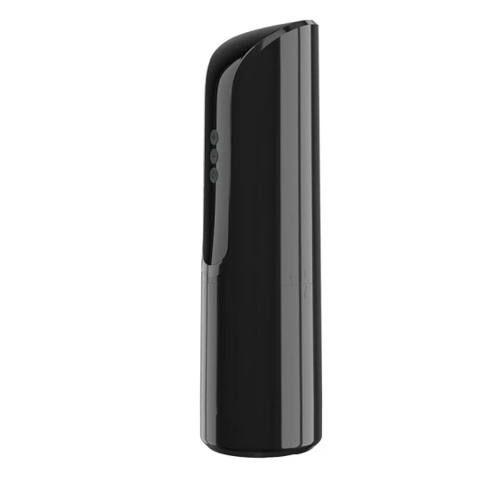 Masturbator cu aspirație și vibrații, USB, LED