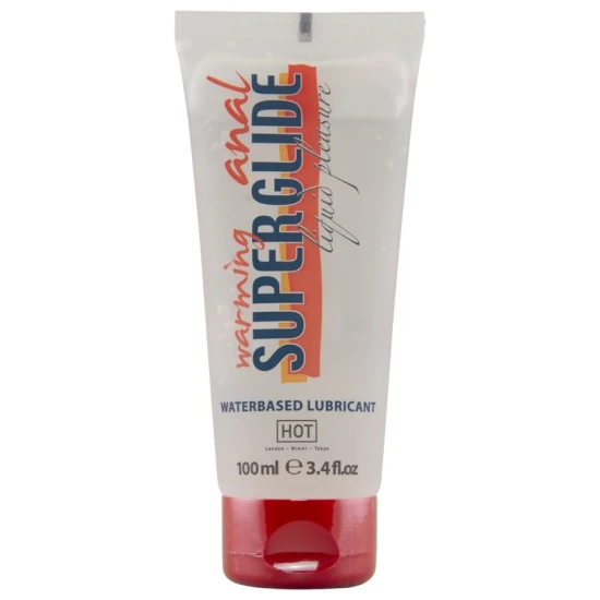 Lubrifiant lichid pentru plăcere, efect de încălzire, pe bază de apă, 100 ml