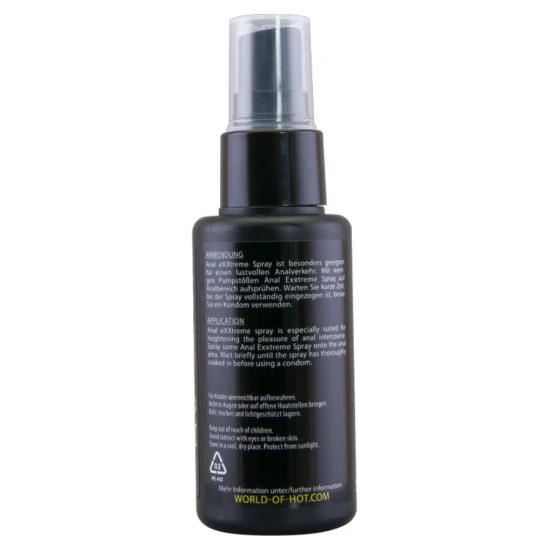 EXXTREME - Spray anal, Negru