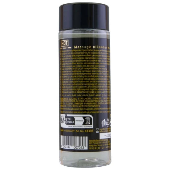 Ulei de masaj Amber & Musk, Chihlimbar & mușc, 100 ml