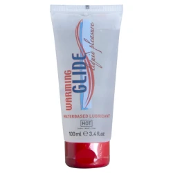 Lubrifiant lichid pentru plăcere, efect de încălzire, pe bază de apă, 100 ml