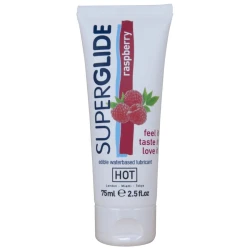 Superglide, pe bază de apă, zmeură, 75 ml