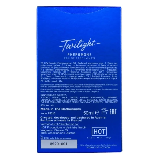 Parfum pentru bărbați - Twilight Pheromone, Negru, 50 ml