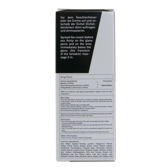 CREMĂ LONG POWER PENTRU BĂRBAȚI - Rinocer, Roz, 30 ml
