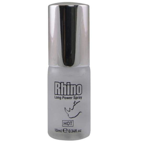 RHINO - Spray Long Power pentru bărbați, Negru