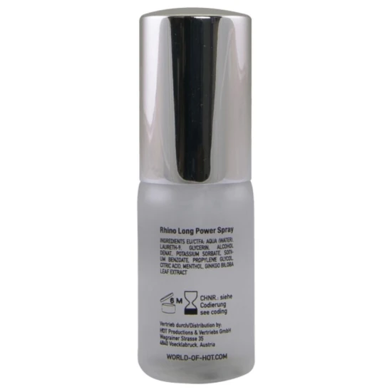 RHINO - Spray Long Power pentru bărbați, Negru