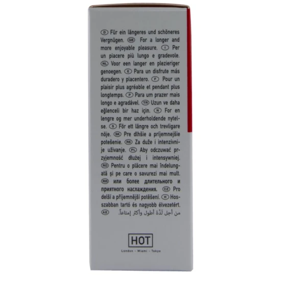 RHINO - Spray Long Power pentru bărbați, Negru
