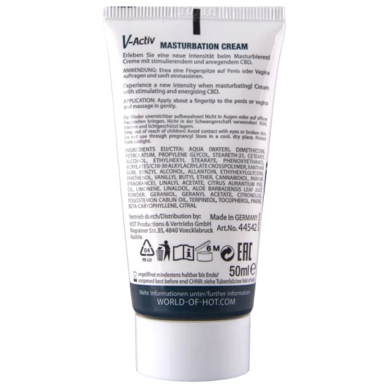 Cremă pentru masturbare cu cbd, unisex, 100 ml