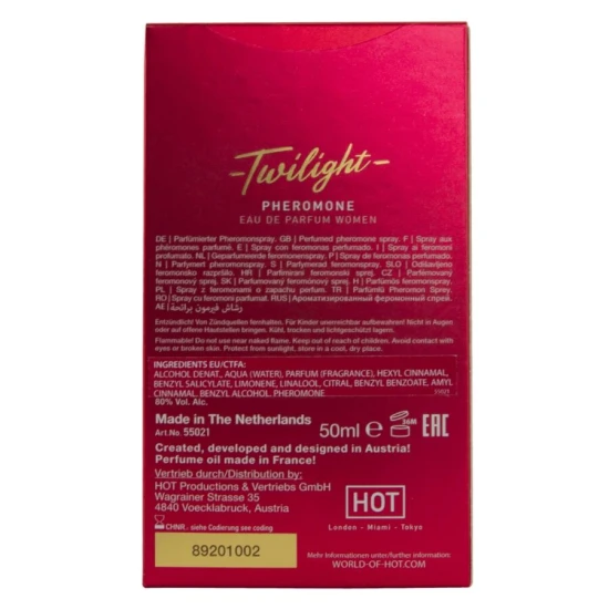 Parfum pentru femei Twilight - Negru, 50 ml
